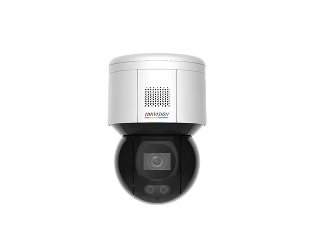 Camera supraveghere rotativa Speed Dome IP PTZ WiFi Hikvision Full Color Acusense DS-2DE3A400BW-DE-W(F1)(T5), 4MP, 4 mm, lumina alba 30 m, slot card, microfon, detectie miscare, PoE, 16x