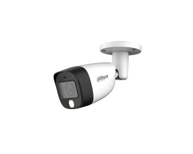 Camera supraveghere exterior Dahua HAC-HFW1500CM-IL-A-0360B-S2, 5 MP, IR 20 m, 3.6 mm, microfon