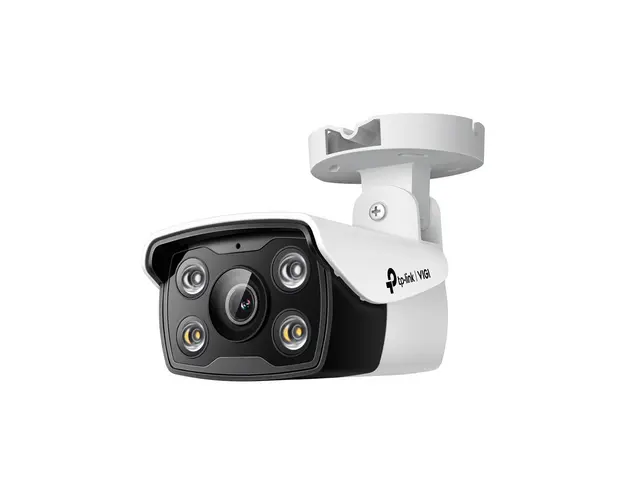 Camera de supraveghere exterior IP Full Color TP-Link VIGI C340(4mm), 4 MP, 4 mm, IR/Lumina alba 30 m, PoE, microfon