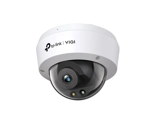 Camera supraveghere IP Dome TP-Link Full Color VIGI C240(4mm), 4 MP, 4 mm, IR/Lumina alba 30 m , PoE, microfon