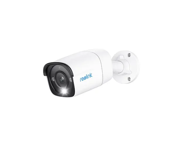 Camera de supraveghere IP exterior Reolink P340, 12 MP, lumina alba / IR 30 m, 4 mm, microfon, difuzor, slot card, PoE