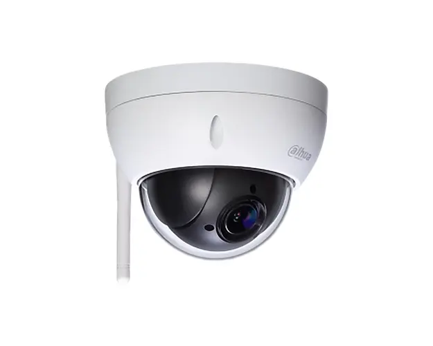 Camera supraveghere rotativa wireless IP WiFi Dome PTZ Dahua Starlight SD22204UE-GN-W, 2 MP, 2.7mm - 11mm, 4x, slot card