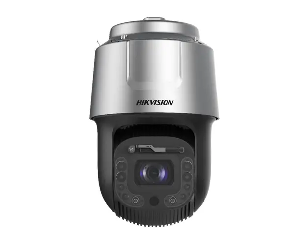Camera supraveghere rotativa IP Speed Dome PTZ Hikvision DarkFighter DS-2DF9C435IHS-DLW(T2), 4 MP, IR 500 m, slot card, detectie vehicule, auto tracking