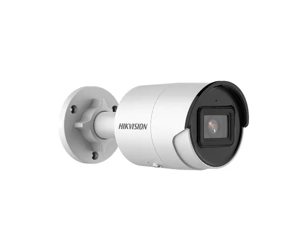 Camera supraveghere de exterior IP Hikvision AcuSense DarkFighter DS-2CD2086G2-IU(4MM)(C), 8MP, IR 40 m, 4 mm, slot card, microfon, PoE