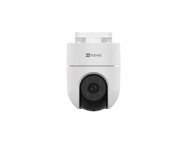 Camera supraveghere wireless IP WiFi PT Ezviz Full color H8C 2MP, IR/lumina alba 30 m, 4 mm, slot card, microfon, detectare miscare