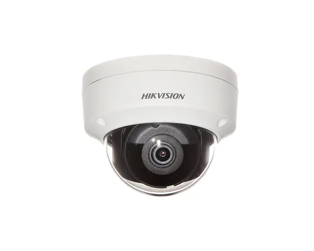 Camera supraveghere IP Dome Hikvision Acusense DS-2CD2123G2-IS28D, 2MP, IR 30 m, 2.8 mm, slot card, PoE