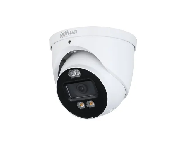 Camera supraveghere Dome Dahua Full Color Active Deterrence HAC-ME1809H-A-PV-0280B, 4K, lumina alba 40 m, 2.8 mm, microfon, sirena