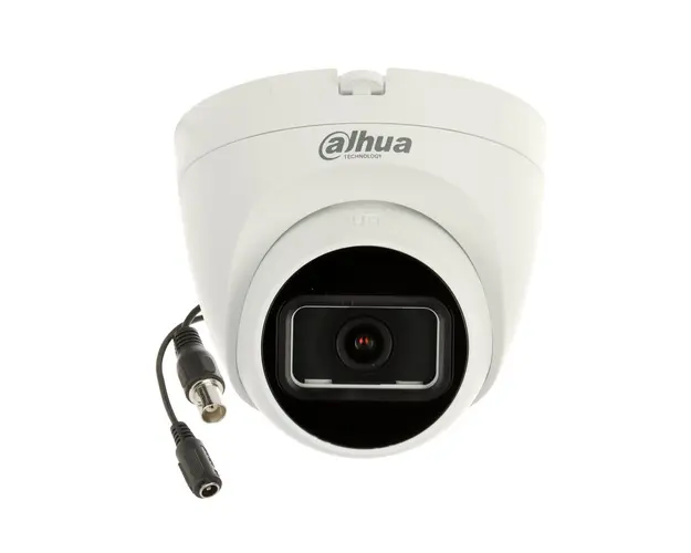 Camera supraveghere Dome Dahua HAC-HDW1200TRQ-0280B, 2 MP, IR 25 m, 2.8 mm, instalare rapida