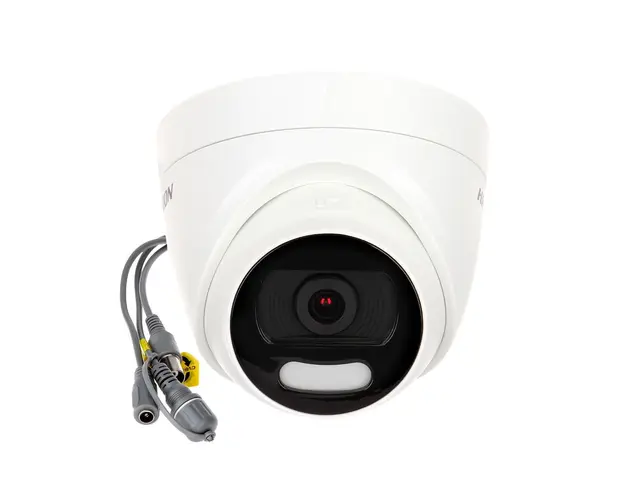 Camera supraveghere Dome HikVision ColorVu DS-2CE72DFT-F28, 2 MP, lumina alba 20 m, 2.8 mm