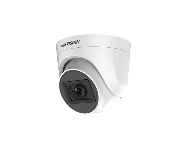 Camera supraveghere Dome Hikvision DS-2CE76H0T-ITPF2C, 5 MP, 2.8 mm, IR 20 m
