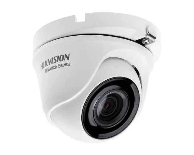 Camera supraveghere Dome Hikvision HiWatch HWT-T120-M-28, 2 MP, IR 20 m, 2.8 mm