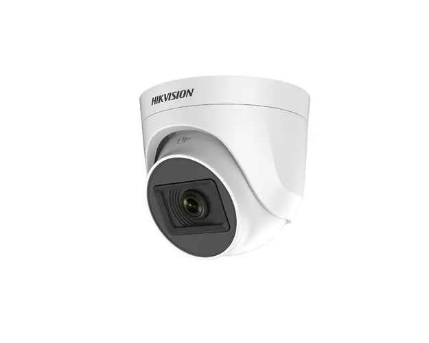 Camera supraveghere Dome HikVision TurboHD 4.0 DS-2CE76H0T-ITPF C, 5 MP, IR 20 m, 2.4 mm