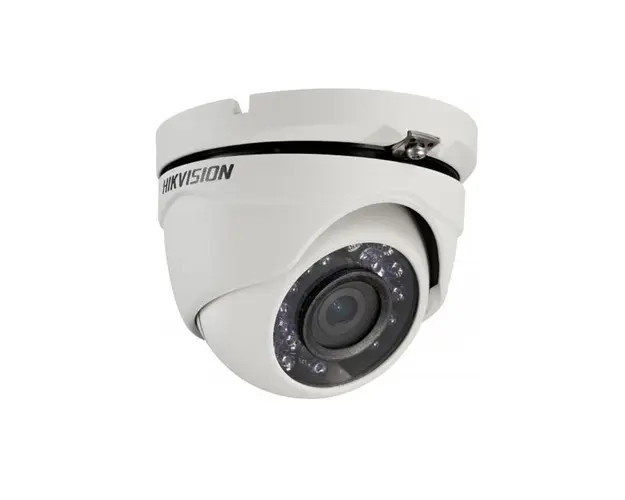 Camera supraveghere Dome Hikvision TurboHD DS-2CE56D0T-IRMF3C, 2 MP, IR 20 m, 3.6 mm