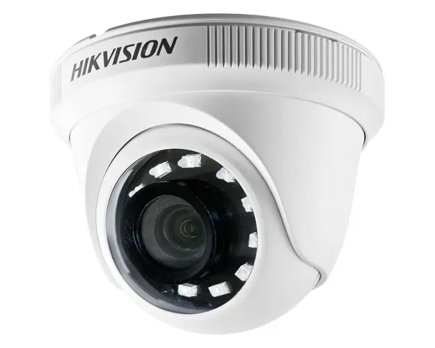 Camera supraveghere Dome Hikvision TurboHD DS-2CE56D0T-IRPF C, 2 MP, IR 20 m, 2.8 mm