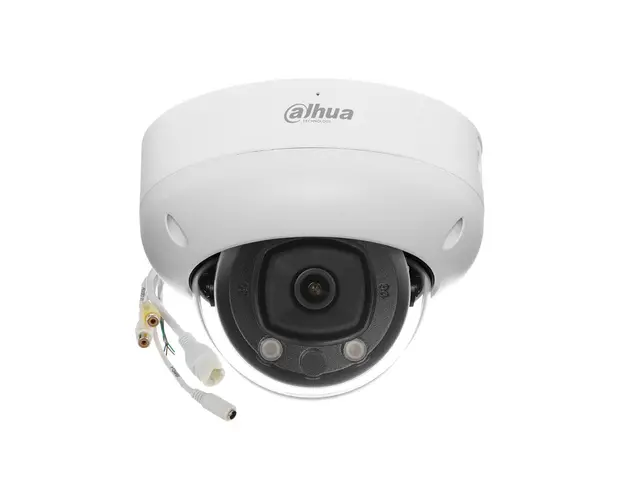 Camera supraveghere IP Dome Dahua WizMind IPC-HDBW5541R-ASE-0280B-S3, 5 MP, IR 50 m, 2.8 mm, microfon, PoE