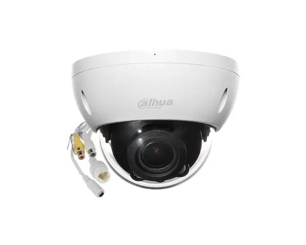 Camera supraveghere Dome IP WizSense Dahua IPC-HDBW2241R-ZAS-27135, 2 MP, IR 40 m, 2.7 - 13.5 mm, PoE, motorizata, microfon, slot card