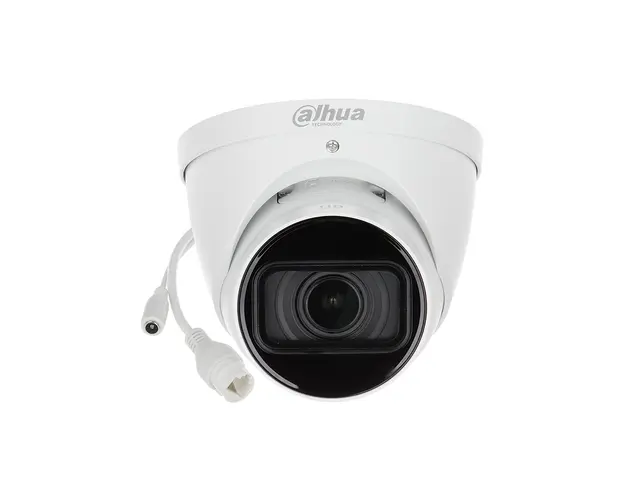 Camera supraveghere IP Dome WizSense Dahua IPC-HDW2441T-ZS-27135, 4 MP, IR 40 m, 2.7 - 13.5 mm, PoE, motorizata, microfon, slot card