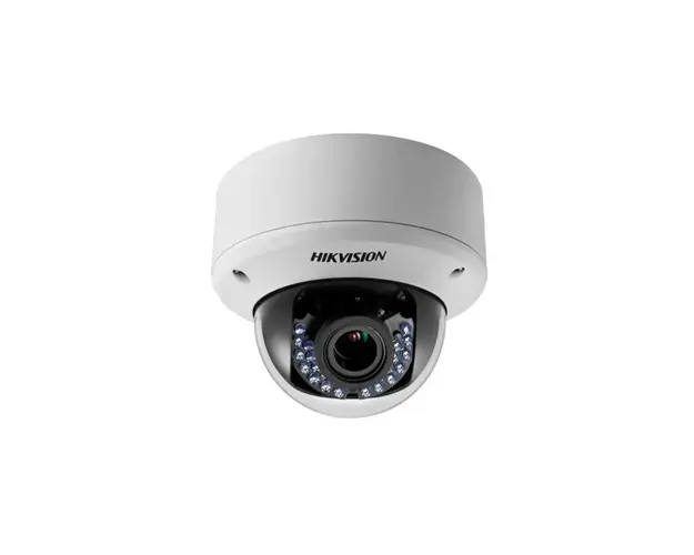 Camera supraveghere Dome Hikvision DS-2CE56D0T-VPIR3E, 2 MP, IR 40 m, 2.8 - 12 mm, PoC 