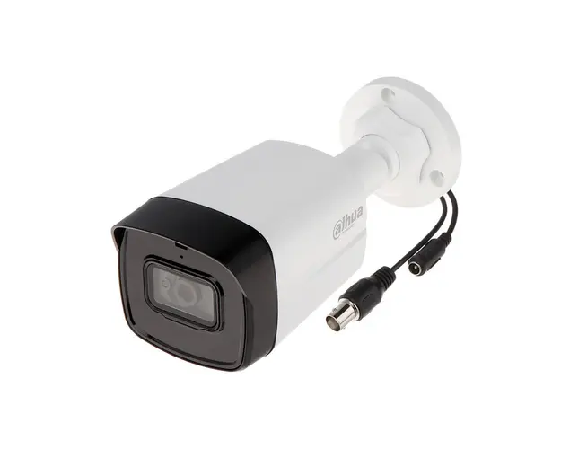 Camera supraveghere exterior Dahua HAC-HFW1800TL-A-0360B, 4K, IR 80 m, 3.6 mm, microfon