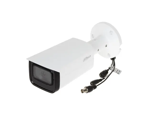Camera supraveghere exterior Dahua Starlight HAC-HFW2501TU-A-0360B-S2, 5 MP, IR 80 m, 3.6 mm, microfon