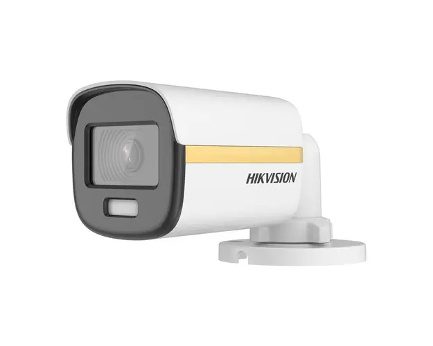 Camera supraveghere exterior Hikvision ColorVu DS-2CE10UF3T-E, 8 MP, 2.8 mm, lumina alba 20 m, PoC