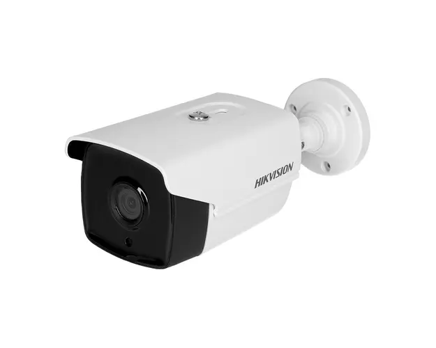 Kit Camera supraveghere exterior Hikvision Ultra Low Light TurboHD DS-2CE16D8T-IT5F, 2 MP, IR 80 m, 3.6 mm + alimentator