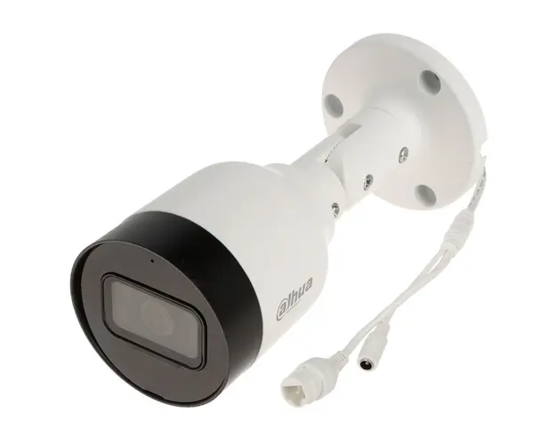 Camera supraveghere exterior IP Dahua IPC-HFW1530S-0280B-S6, 5 MP, IR 30 m, 2.8 mm, microfon, PoE