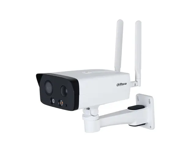 Camera supraveghere IP exterior Dahua WizSense IPC-HFW3441DG-AS-4G-NL668EAU-B-0360B, 4 MP, lumina alba 30 m, IR:50 m, 3.6 mm, 4G, PIR 10 m, slot card, microfon si difuzor