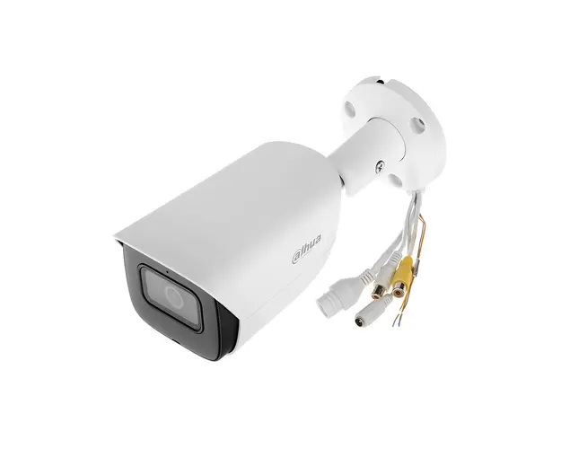 Camera supraveghere exterior IP Dahua WizSense IPC-HFW3541E-AS-0280B-S2, 5 MP, IR 50 m, 2.8 mm, PoE, slot card, microfon