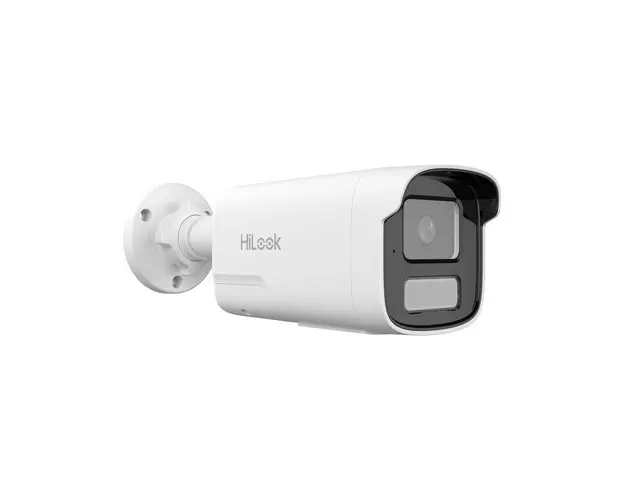 Camera supraveghere exterior IP Hybrid Light Hikvision HiLook IPC-B440HA-LUF/SL, 4 MP, 4 mm, IR / lumina alba 50 m, microfon / difuzor, detectie persoane/vehicule, PoE