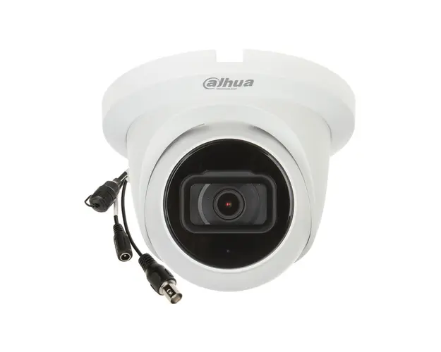 Camera supraveghere Dome Dahua Starlight HAC-HDW2501TMQ-A-0280B-S2, 5 MP, IR 60 m, 2.8 mm, microfon