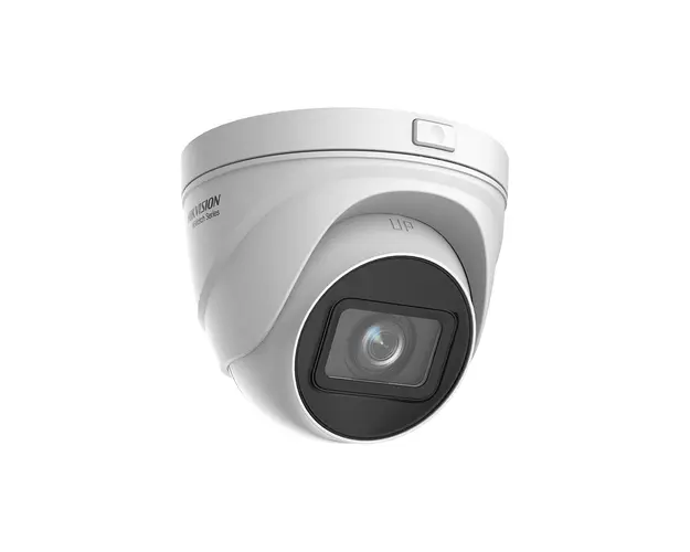 Camera supraveghere IP Dome Hikvision HiWatch HWI-T641H-Z2812(C), 4 MP, 2.8 - 12 mm, motorizata, IR 30 m, slot card, PoE