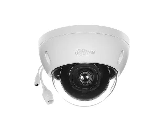 Camera supraveghere IP Dome Dahua WizSense IPC-HDBW2441E-S-0360B, 4 MP, IR 30 m, 3.6 mm, PoE, slot card, microfon