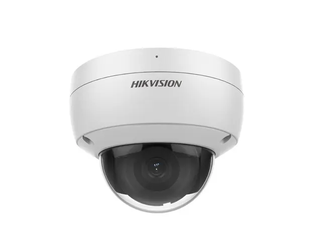 Camera supraveghere IP Dome Hikvision AcuSense DarkFighter DS-2CD2186G2-I, 8 MP, IR 30 m, 2.8 mm, slot card, PoE