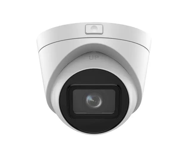 Camera supraveghere IP Dome Hikvision DS-2CD1H53G0-IZ, 5 MP, IR 30 m, 2.8 - 12 mm, slot card, PoE