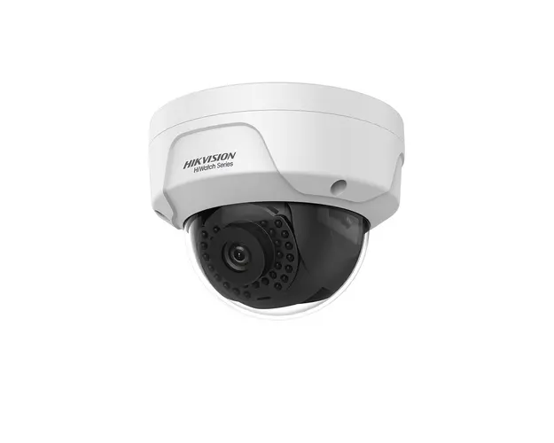 Camera supraveghere IP Dome Hikvision HiWatch HWI-D140H-28(C), 4MP, IR 30m, 2.8 mm, detectare miscare, PoE