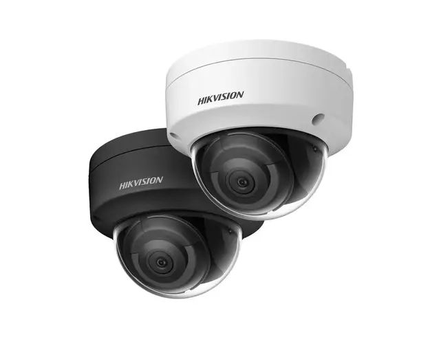 Camera supraveghere IP Dome Hikvison AcuSense DS-2CD2163G2-I28, 6 MP, 2.8 mm, IR 30 m, PoE, slot card