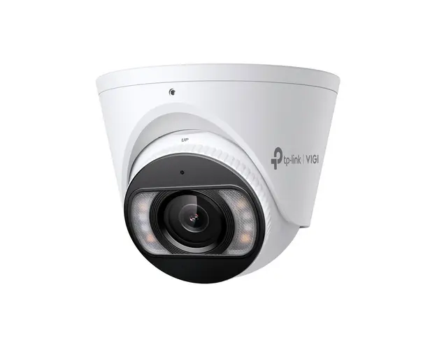 Camera supraveghere IP Dome TP-LINK Full Color VIGI C485, 4K, 2.8 mm, IR/lumina alba 30 m, microfon si difuzor, detectie si clasificare om/vehicul, slot card, vizualizare de pe telefon, PoE