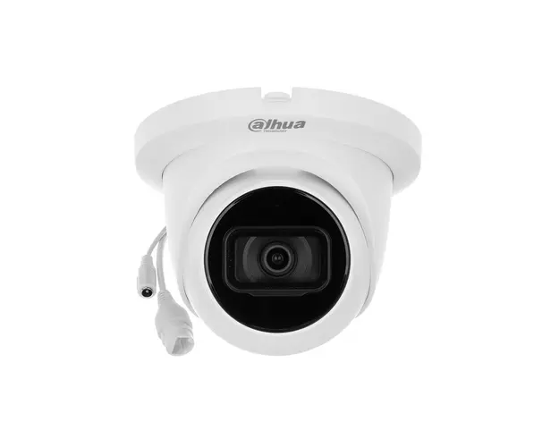 Camera supraveghere IP Dome WizSense Dahua IPC-HDW2541TM-S-0360B, 5 MP, IR 30 m, 3.6 mm, PoE, microfon, slot card
