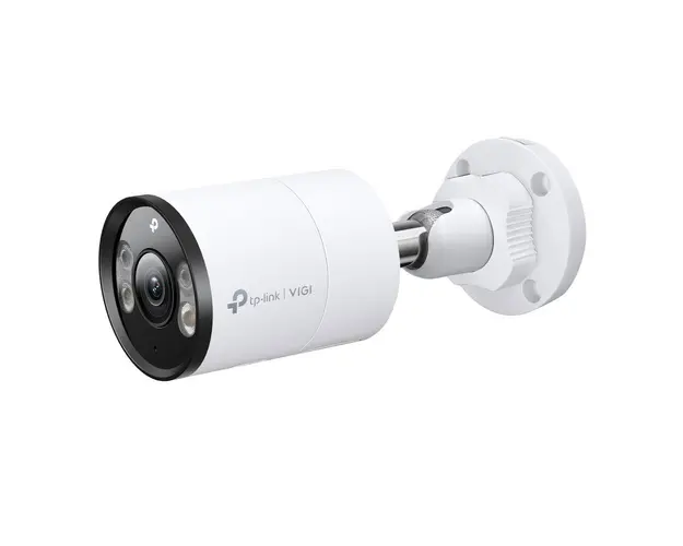 Camera supraveghere IP exterior TP-LINK Full Color VIGI C385, 4K, 4 mm, IR/lumina alba 30 m, microfon si difuzor, detectie si clasificare om/vehicul, slot card, vizualizare de pe telefon, PoE