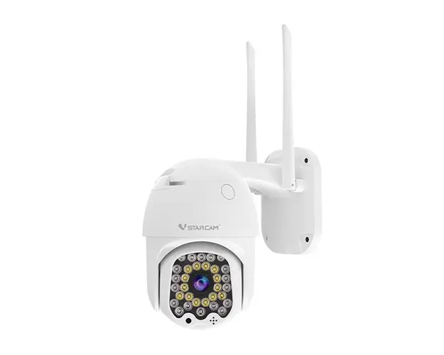 Camera supraveghere IP GSM 4G Speed Dome Full Color PT Vstarcam CG664, 3 MP, lumina alba/IR 30 m, slot card, microfon, detectie miscare