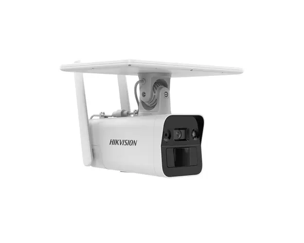 Camera supraveghere IP Hikvision DS-2XS2T41G1-ID-4G-C05S07, 4 MP, 4 mm, IR 30 m, 4G, panou solar, microfon