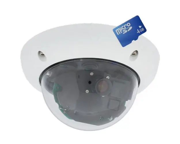 Camera supraveghere IP Dome Mobotix D24M-Sec-Night, 1 MP, 22 mm