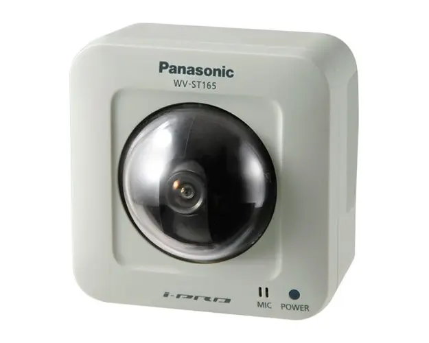 Camera supraveghere interior IP Panasonic WV-ST165, 1.3 MP, 1.95 mm, microfon, slot card