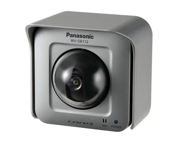 Camera supraveghere interior IP Panasonic WV-SW172, 1.3 MP, microfon, slot card