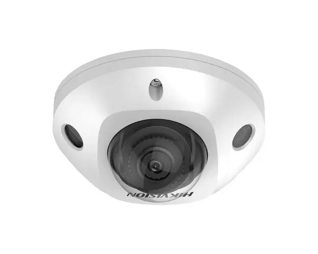 Camera supraveghere IP Dome Hikvision Acusense DS-2CD2543G2-IS28, 4 MP, 2.8 mm, IR 30 m, PoE, slot card