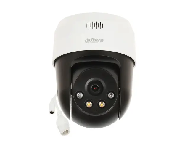 Camera supraveghere IP Speed Dome PT Dahua Eco Series Smart Dual Light WizSense SD2A500NB-GNY-A-PV, 5 MP, 4 mm, IR/lumina alba 30 m, detectie om, microfon si difuzor, alarma vizuala/sonora, slot card, vizualizare de pe telefon, PoE