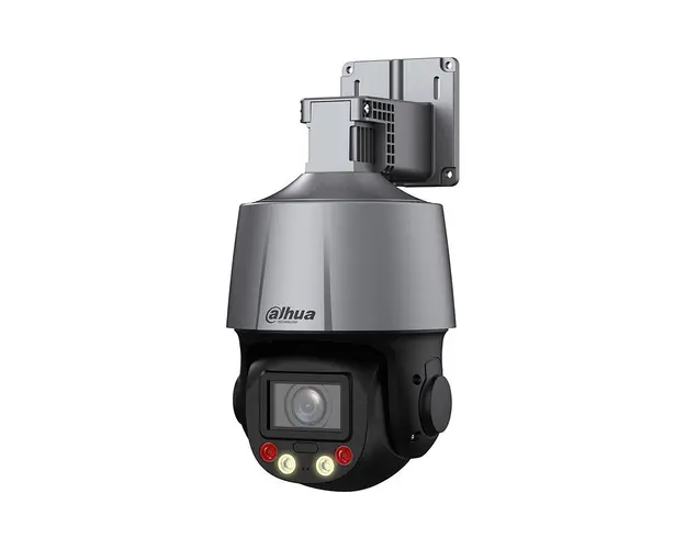 Camera supraveghere IP Speed Dome PTZ Dahua WizSense Dual Light SD3C405DB-GNY-A-PV, 4MP, 2.7 - 13.5mm, IR/lumina calda 50m/30m, 5x, slot card, Active Deterrence, microfon, difuzor, PoE
