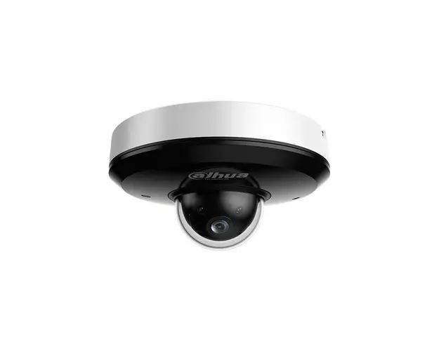 Camera supraveghere IP Speed Dome PTZ Dahua Eco Series WizSense Starlight SD1A404DB-GNY, 4MP, 2.8 - 12mm, IR 20m, 4x, slot card, microfon, detectie faciala, PoE