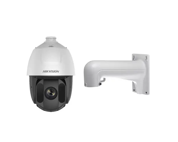 Camera supraveghere rotativa IP Speed Dome PTZ Hikvision DarkFighter DS-2DE5232IW-AES5, 2MP, IR 150 m, 4.8 - 153 mm, motorizat, 32x, slot card